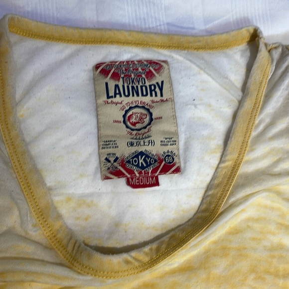 Tokyo Laundry Men’s Worn Faded Tank Top 3 Colour Size Medium - Picture 4 of 7